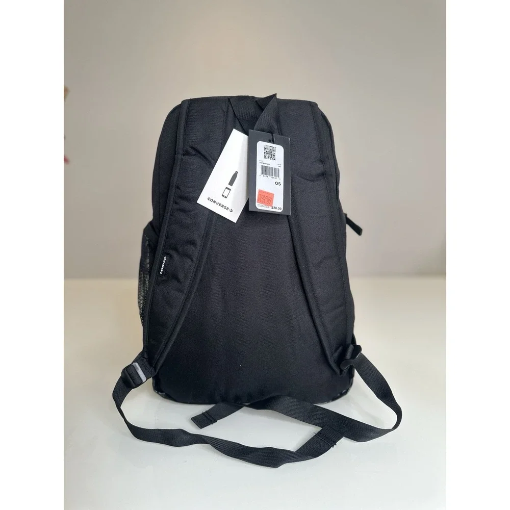 NEW Converse Speed 2 Backpack Black• Unisex Travel, School Bag